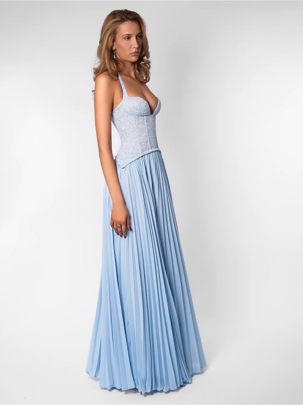 FENITY- Gaia Dress in Blue